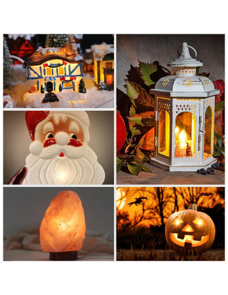 Cordón Accesorio Blanco Tiadio con 4 Bombillas LED C7 E12 Cordón Accesorio Blanco Tiadio con 4 Bombillas LED C7 E12