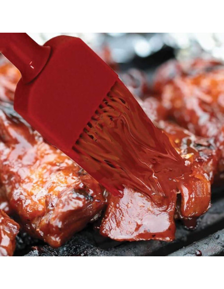 Botella de Basting de Silicona Norpro 8669 388ml Roja Botella de Basting de Silicona Norpro 8669 388ml Roja