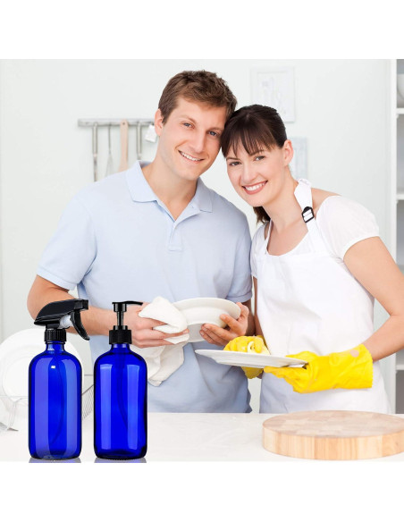 Botellas de vidrio ámbar 500ml VEYIINA NERO - Paquete de 2 Botellas de vidrio ámbar 500ml VEYIINA NERO - Paquete de 2