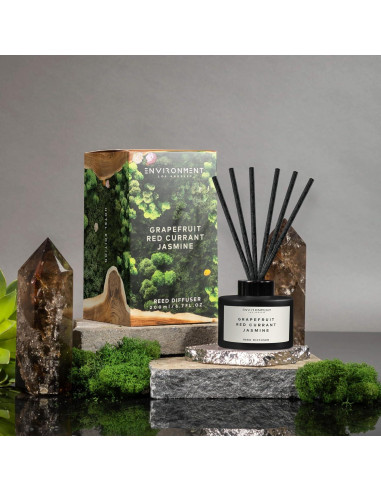 Difusor de Varitas Aromaterapia Stone Candles 200ml Pomelo Grosella Jazmín