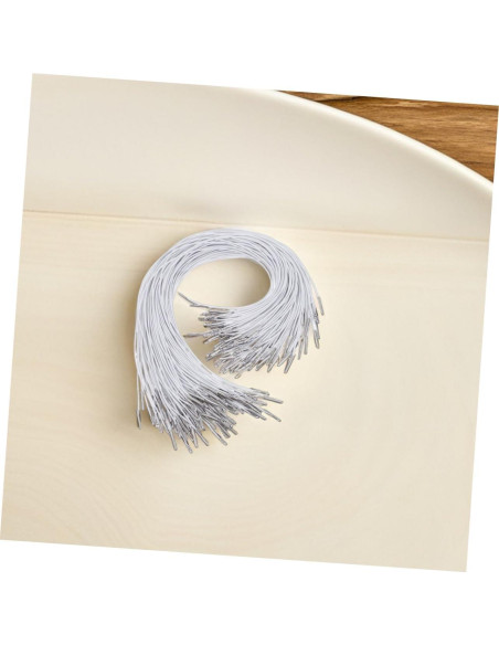 Cuerdas Elásticas con Gancho STOBOK 150pcs 31cm para Máscaras Cuerdas Elásticas con Gancho STOBOK 150pcs 31cm para Máscaras