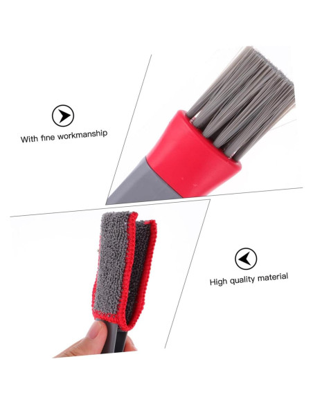 Juego de 4 Cepillos de Limpieza NIYANGLE para Coche y Teclado Juego de 4 Cepillos de Limpieza NIYANGLE para Coche y Teclado