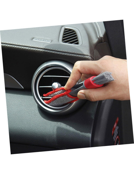 Juego de 4 Cepillos de Limpieza NIYANGLE para Coche y Teclado Juego de 4 Cepillos de Limpieza NIYANGLE para Coche y Teclado