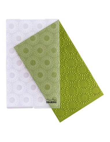 Carpeta de Embossing Bira Craft 12.7 x 17.8 cm Flores