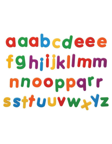 Letras Magnéticas Gigantes Constructive Playthings 40 Piezas 6.35 cm Letras Magnéticas Gigantes Constructive Playthings 40 Piezas 6.35 cm