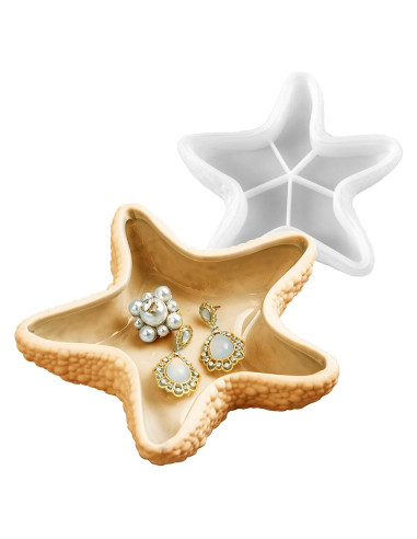 Molde de Silicona Estrella de Mar Wehous para Resina 12.7cm