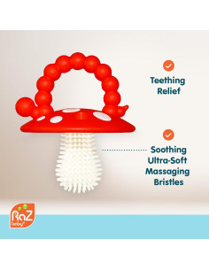 Chupete de Dentición Chompy RaZbaby - Silicona Suave 3M+ 2