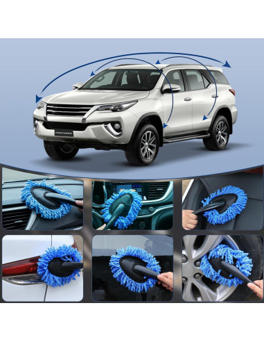 Duster Extensible COFSODI para Limpieza de Autos 80 cm Azul