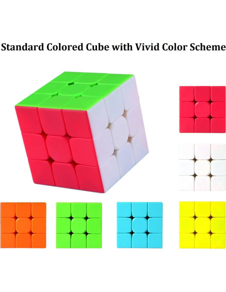 Cubo Velocidad 3x3 Blanco GoodCube - Juguete Educativo Cubo Velocidad 3x3 Blanco GoodCube - Juguete Educativo