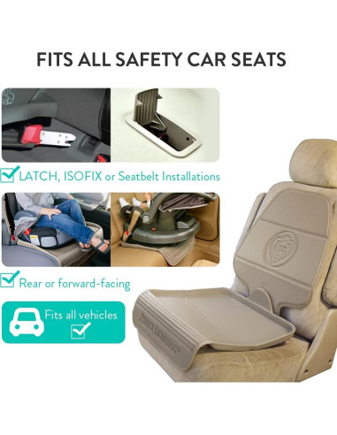 Protector de Asiento para Automóvil Prince Lionheart Beige