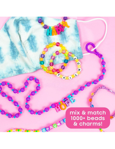 Kit de Cuentas ABC Solo Mi Estilo - 1000 Piezas Variadas