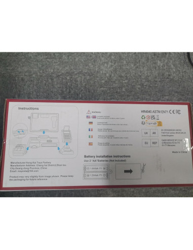 Caja Registradora de Juguete Maysida Rosa con Calculadora LCD