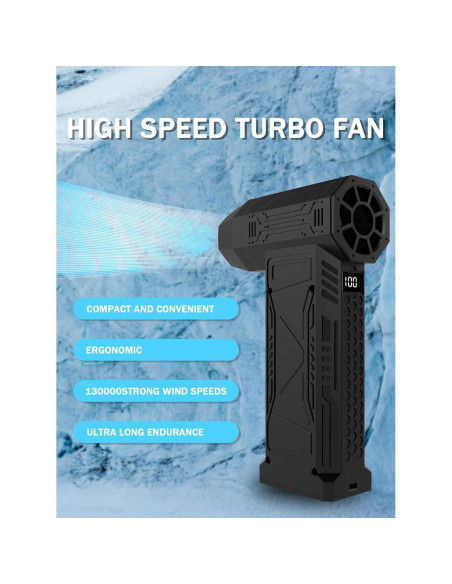 Soplador de Aire Comprimido FUNGRULISM FR-004 Inalámbrico 150000RPM Soplador de Aire Comprimido FUNGRULISM FR-004 Inalámbrico 150000RPM