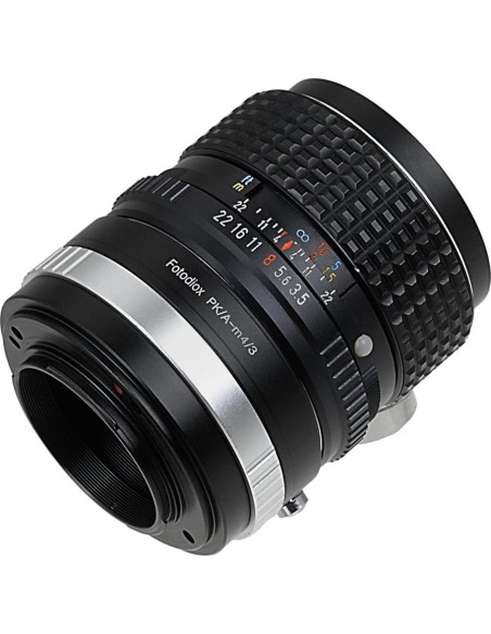 Adaptador de Montura Fotodiox Pentax K AF a MFT con Apertura Adaptador de Montura Fotodiox Pentax K AF a MFT con Apertura