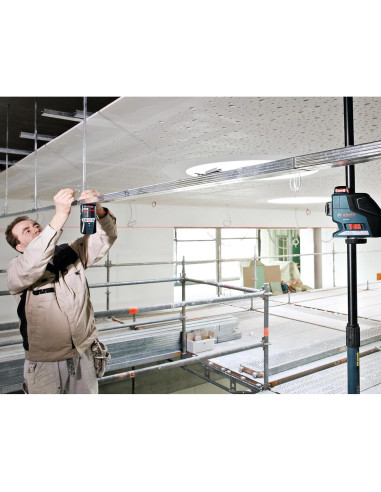 Poste Telescópico Bosch BP350 con Montaje de Lásers 1/4"