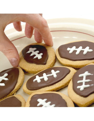 Cortadores de Galletas de Fútbol JOB JOL 2 Piezas 8.9 cm