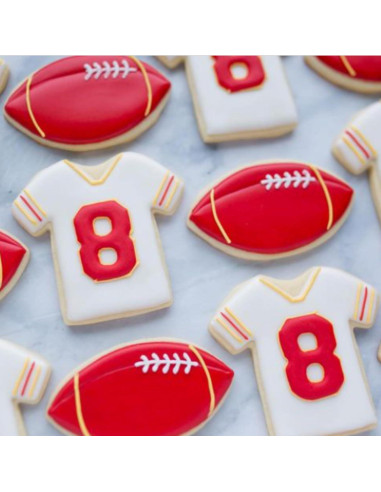 Cortadores de Galletas de Fútbol JOB JOL 2 Piezas 8.9 cm