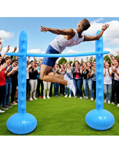 Barra Inflable de Salto Alta Genérico 55x180cm para Niños