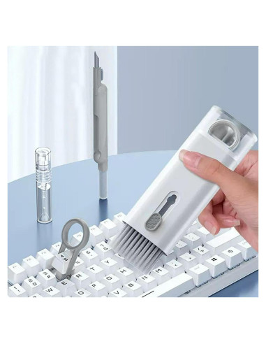 Kit de Limpiador Electrónico 7 en 1 Loyanger - Gris