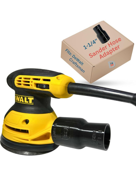 Adaptador de Vacío 1.25" 1058 Designs para Lijadoras DeWalt y Craftsman Adaptador de Vacío 1.25" 1058 Designs para Lijadoras DeWalt y Craftsman