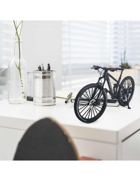 Bicicleta de Montaña Miniatura ZIYUE 20.3x11.2cm Negro Bicicleta de Montaña Miniatura ZIYUE 20.3x11.2cm Negro