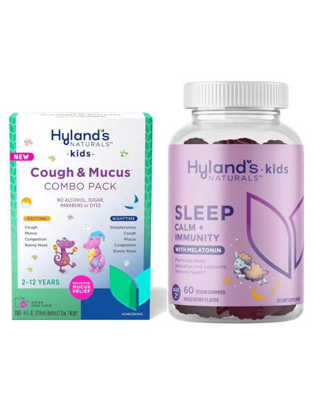 Jarabe para Tos y Moco Hyland's Kids 60 gomitas veganas Jarabe para Tos y Moco Hyland's Kids 60 gomitas veganas