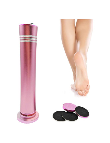 Lima de pies eléctrica Senlong MJQ-yb006 Rosa - Removedor de callos