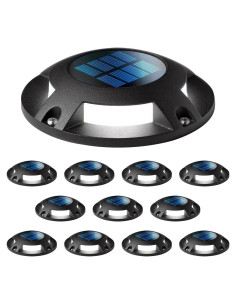 Luz Solar Exterior Home Zone 12 Paquetes 20 Lúmenes IP67