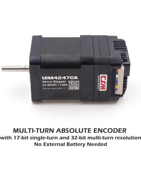 Motor Paso a Paso Nema 17 UIROBOT con Encoder Absoluto 3000RPM Motor Paso a Paso Nema 17 UIROBOT con Encoder Absoluto 3000RPM