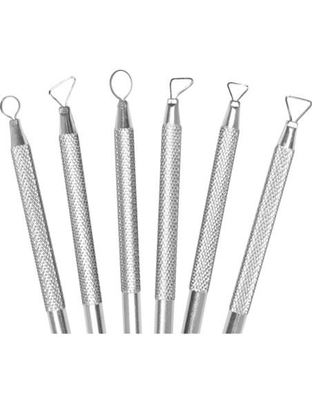 Conjunto de Herramientas de Escultura VViViD 6 Piezas Aluminio Conjunto de Herramientas de Escultura VViViD 6 Piezas Aluminio