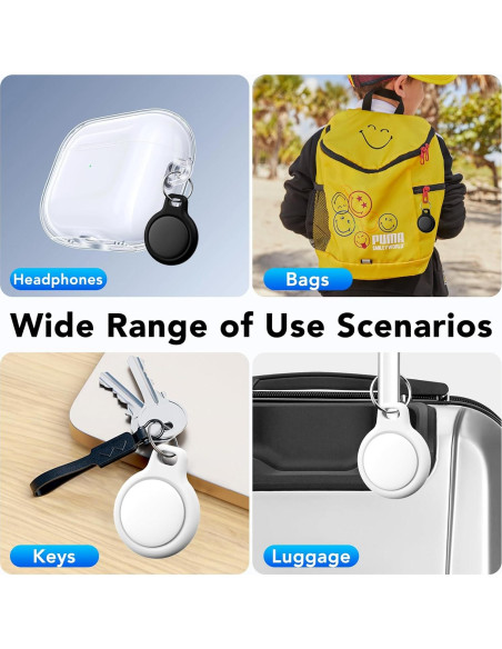 Etiquetas de Seguimiento CASCHO S3 - 4 Pack, Impermeables IP67 Etiquetas de Seguimiento CASCHO S3 - 4 Pack, Impermeables IP67