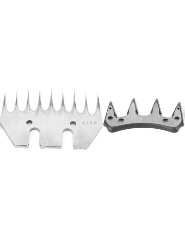 Cuchilla Cortadora de Ovejas ANGGREK 9 Dientes Acero Inoxidable