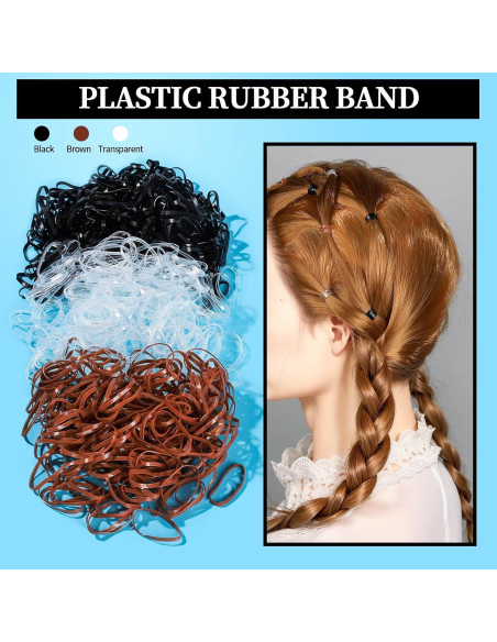 Kit de Accesorios para el Cabello FANDAMEI - 900 Piezas Kit de Accesorios para el Cabello FANDAMEI - 900 Piezas