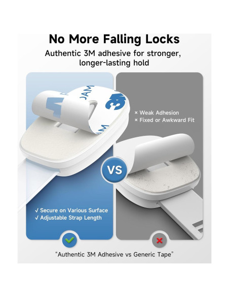 Cerraduras de Gabinete Infinno 8 Pack Seguridad Niños Gris Cerraduras de Gabinete Infinno 8 Pack Seguridad Niños Gris