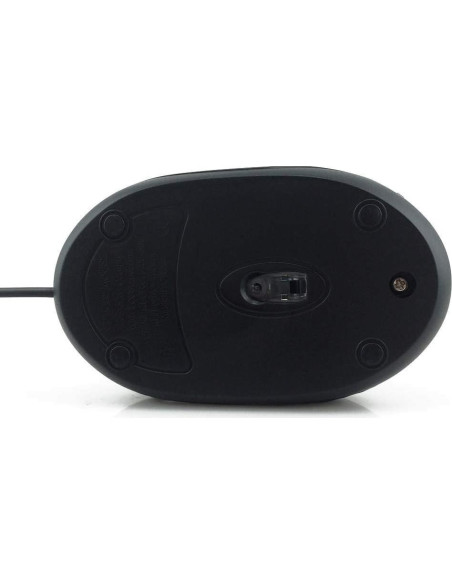 Ratón Óptico USB ANRANK UM2030AK Negro 3 Botones Ergonomico Ratón Óptico USB ANRANK UM2030AK Negro 3 Botones Ergonomico