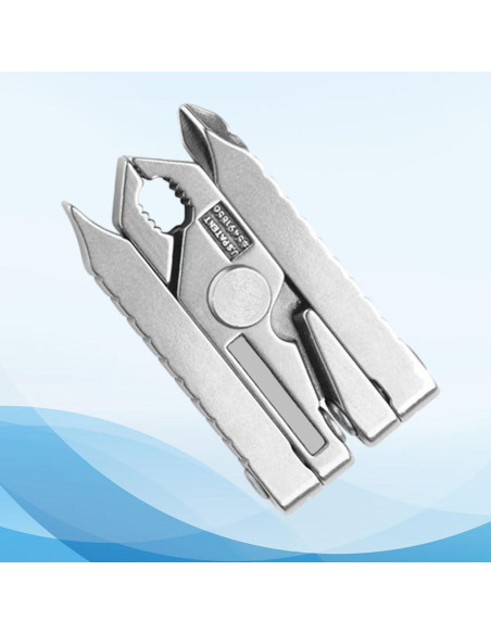 Alicate Multiherramienta Plegable Acero Inoxidable 8x3cm Alicate Multiherramienta Plegable Acero Inoxidable 8x3cm