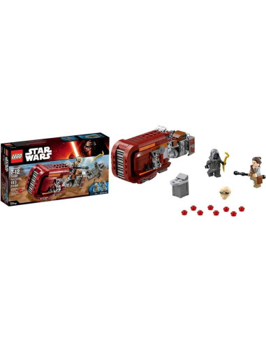 Speeder de Rey LEGO 75099 con 2 minifiguras y accesorios