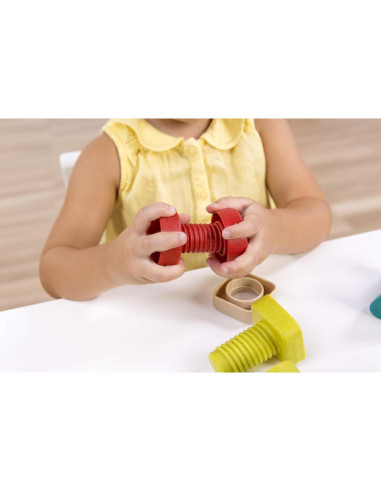 Juguete de Tuercas y Tornillos Ecológicos Miniland 32155 - 2 a 5 años