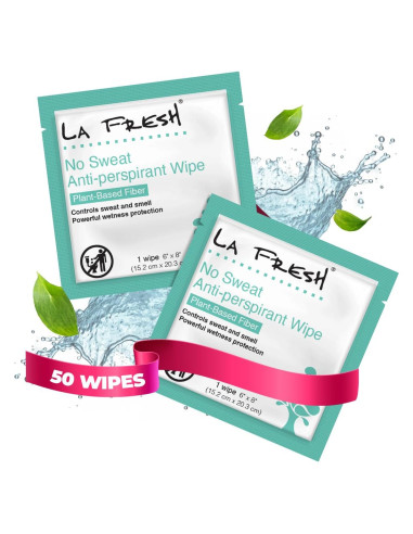 Toallitas Desodorantes La Fresh Travel Lite - 50 Unidades