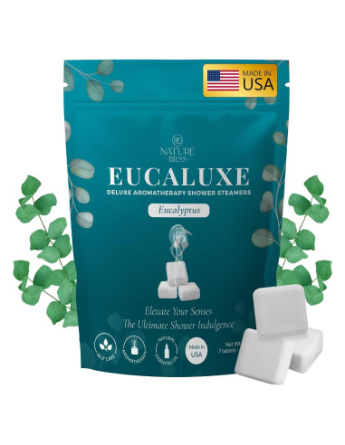 Tabletas de Ducha de Eucalipto Nature Fuel - Paquete de 7