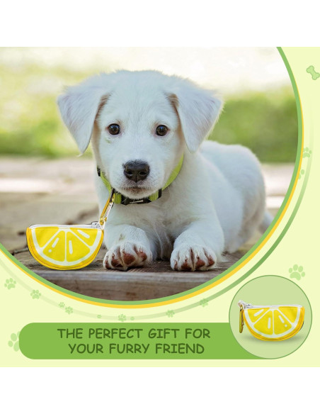 Soporte para bolsas de caca de perro BlissBud Limón Soporte para bolsas de caca de perro BlissBud Limón