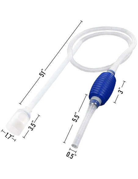 Bomba de Sifón de Agua SunGrow para Acuario 65" (165 cm) Bomba de Sifón de Agua SunGrow para Acuario 65" (165 cm)