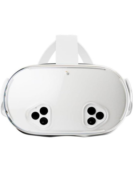 Cubierta Protectora TPU para Auricular VR Quest 3S - Transparente Cubierta Protectora TPU para Auricular VR Quest 3S - Transparente