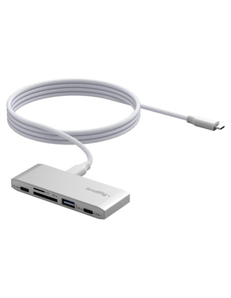 Lector de Tarjetas 5-en-1 SmallRig USB-C 65W SD TF Lector de Tarjetas 5-en-1 SmallRig USB-C 65W SD TF