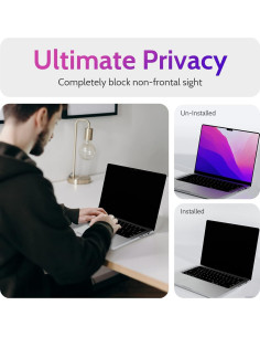 Filtro de Privacidad Magnético XINDERS para MacBook Air 13.6" 2
