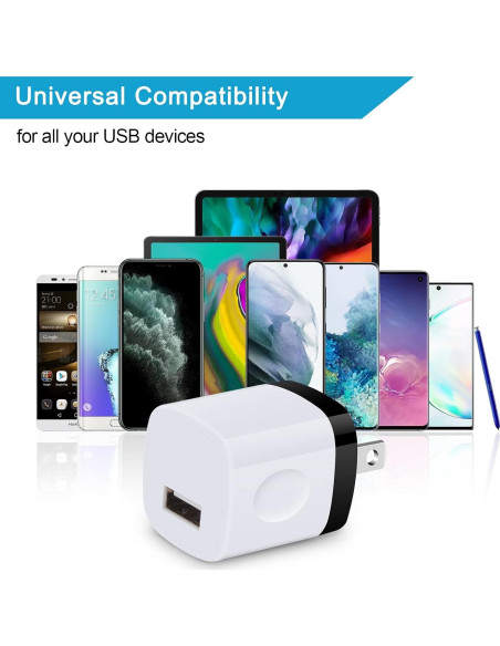 Cargador de Pared USB 5 Puertos Shenzhen Putuo 2.1A Cargador de Pared USB 5 Puertos Shenzhen Putuo 2.1A