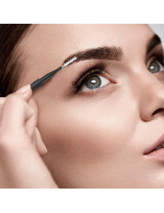 20 Cepillos Micro para Cejas CANIPHA con Tapa y 2 Tamaños 2