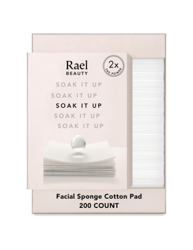 Discos de Algodón Rael para Cuidado Facial - 200 Unidades