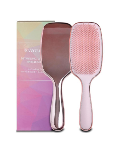 Cepillo Desenredante BELISIMO para Cabello Húmedo y Seco