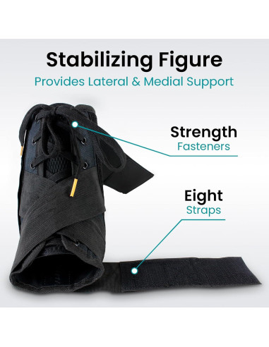 Férula de Tobillo Ajustable Vive Health - Soporte Unisex S
